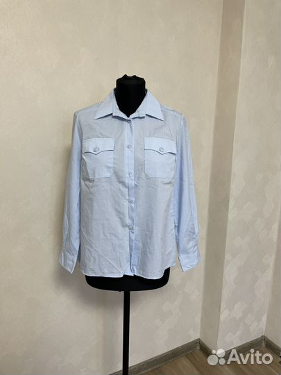 Рубашка полиции голубая