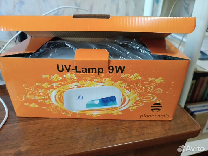 Уф лампа для геля 9W, ASN N9W