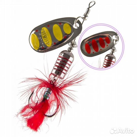 Блесна вращ. burun C1 №1, 5гр Premier (PR-BR-sprh1