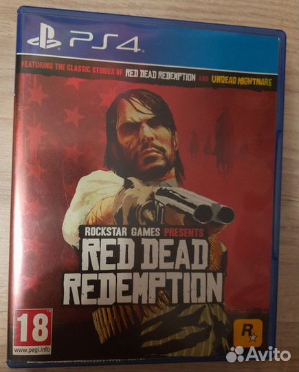 Red dead redemption remastered ps4 диск