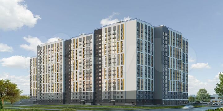 1-к. квартира, 37,4 м², 7/18 эт.