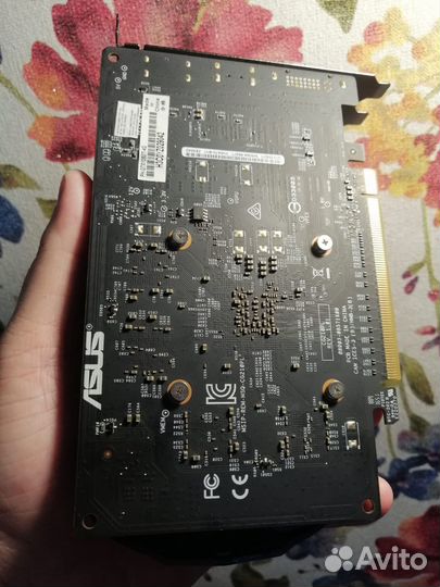 Видеокарта Asus GTX 1050 Ti