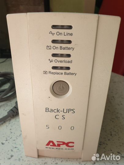 Ибп APC Back-UPS 500