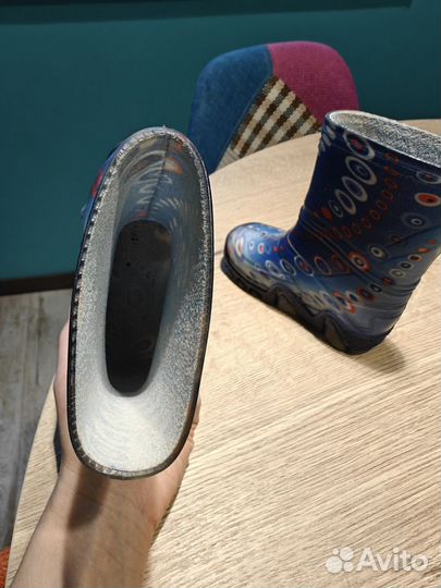 Детские резиновые сапоги