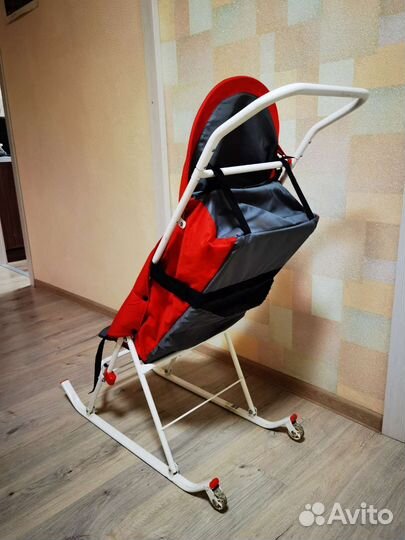 Коляска санки