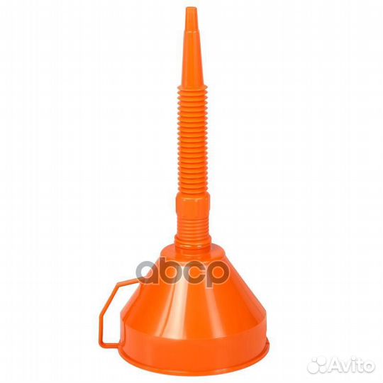 Воронка D-160 мм, гибкий носик 400 мм, латунная