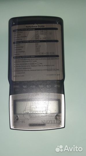 Калькулятор Citizen SR-260