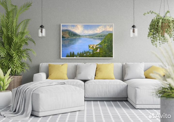 Картина маслом пейзаж Италия