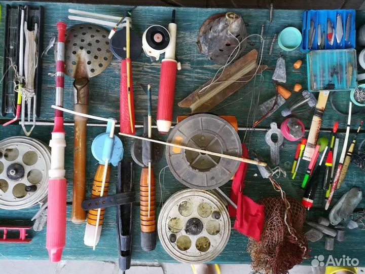 Рыболовные снасти б/у и новые