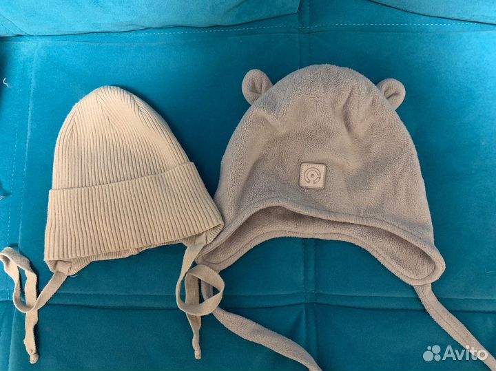 Шапка детская на весну 46-48