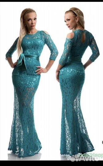 Вечернее платье в пол