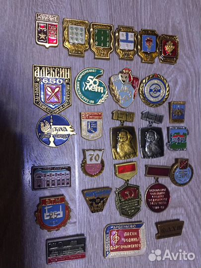 Значки СССР. Тула и другое