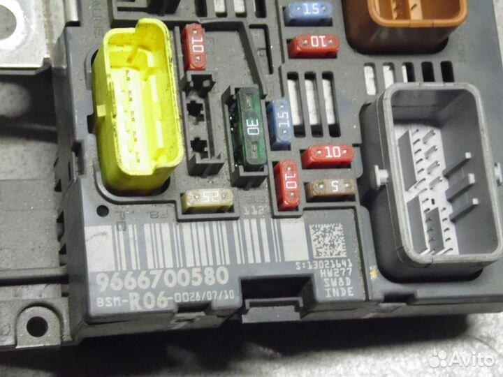 Блок BSM R06 citroen berlingo peugeot partner