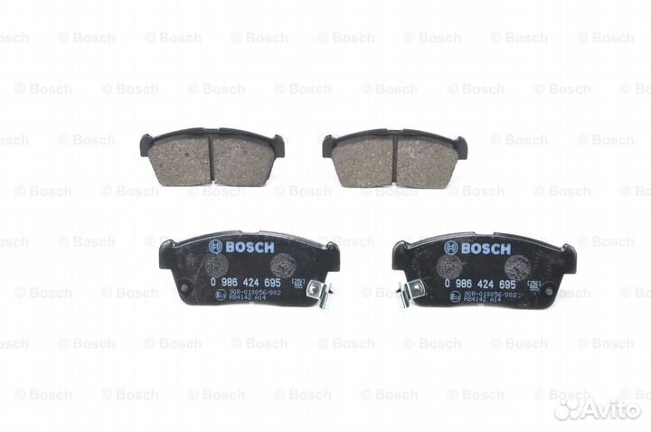 Тормозные колодки 0986424695 0986424695 Bosch