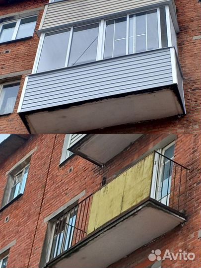 Остекление балконов и лоджий под ключ