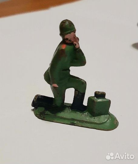 Оловянные солдатики СССР, зми, телефонист
