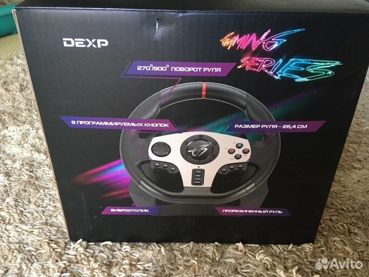 Как настроить руль dexp wheelman pro