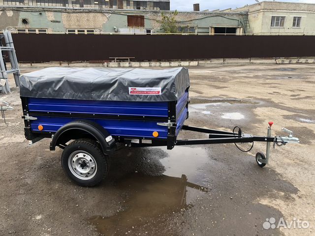 Курганский прицеп крепыш 8213-03 синий