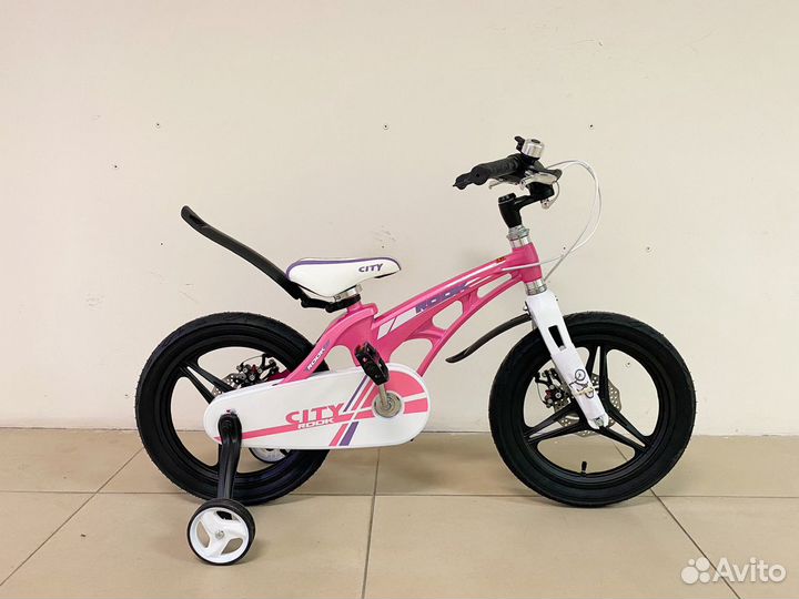 Велосипед детский 4х колесн. Rook City с 3-6лет