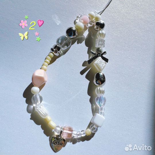 Корейские подвески аксессуар на телефон