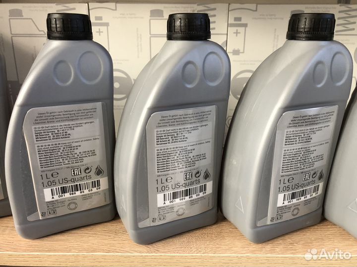 Масло АКПП 1 литр (236.21) оригинал A001989850309