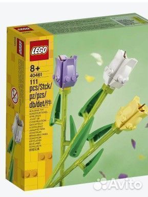 Конструктор Lego тюльпаны 40461 лего