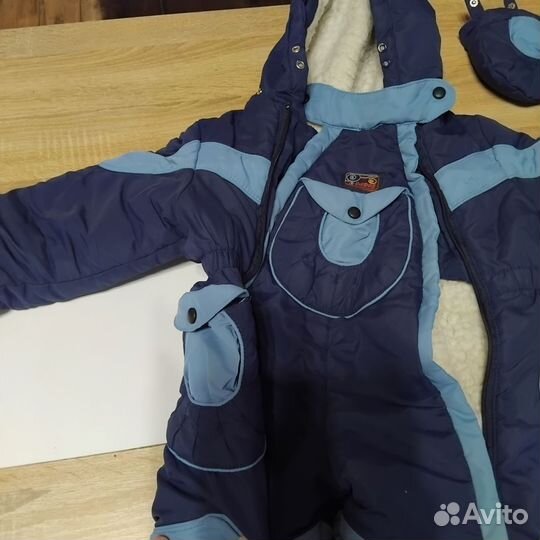 Зимний комбинезон для мальчика 80 размер