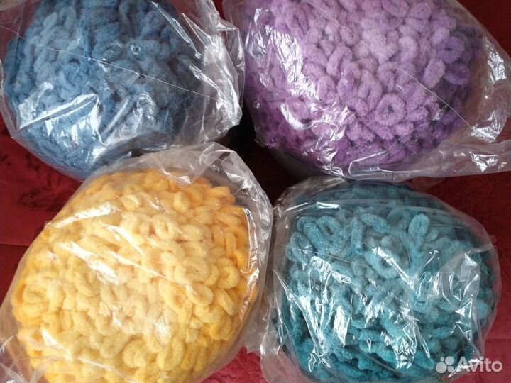 Пряжа alize puffy fine ombre batik для Евгении