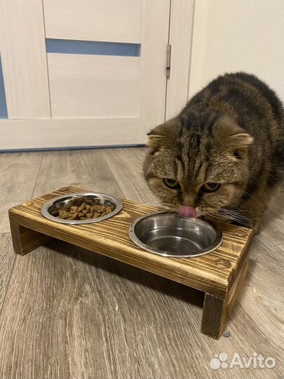 Подставка для мисок кошкам/собакам