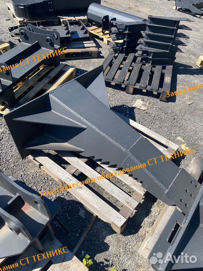 Корчеватель для минипогрузчика мксм ант Локуст