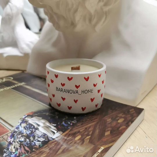 Свечи с сердцем