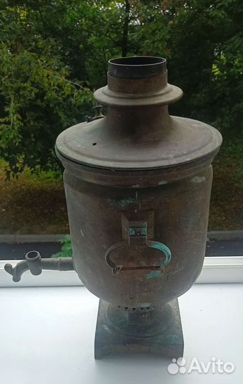 Маленький самовар 3,5 литра под реставрацию