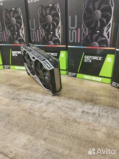 Видеокарта GTX 1660 Super evga