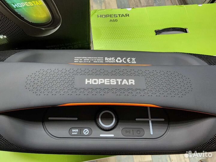 Hopestar A60 портативная блютуз колонка 100Ватт