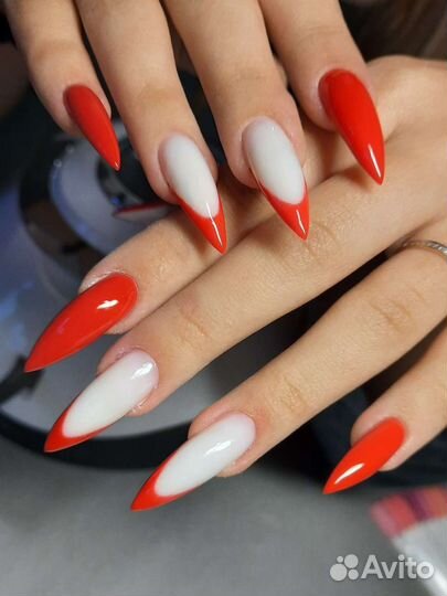 Наращивание ногтей, шеллак, педикюр