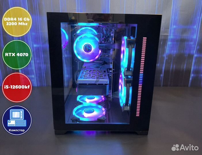 Сборка мощного пк i5-RTX4070-16DDR4-SJA1360972-B760
