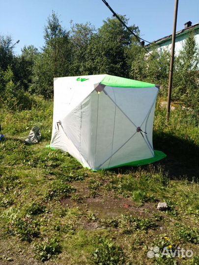Палатка для зимней рыбалки трехслойная