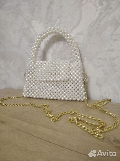 Сумка из бусин ручной работы