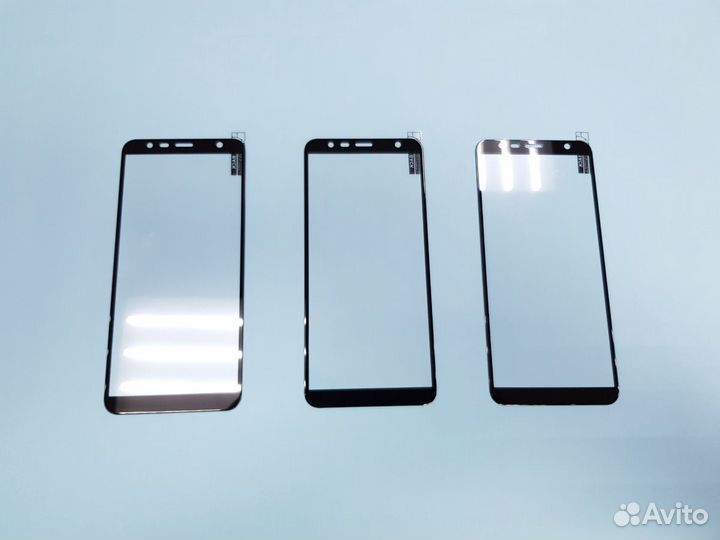 Защитное стекло на samsung J4 J6 plus 2018