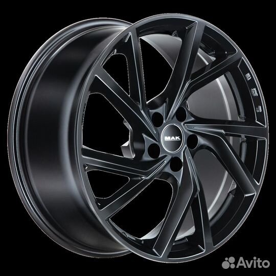 R18 5x112 7,5J ET50 D57,1 MAK Kassel Gloss Black