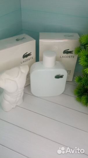Мужской парфюм Lacoste Blanc - Pure