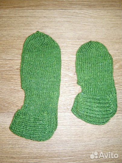 Вязанные носки