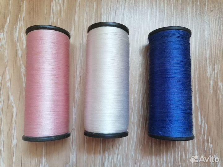 Нитки шёлковые