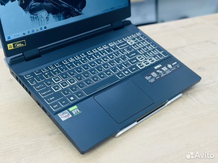Игровой Acer nitro Ryzen 5 6600H + RTX 3060 140Вт