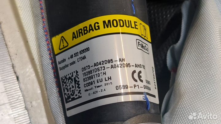 Подушка безопасности боковая Ford Mondeo 5 2015, 2