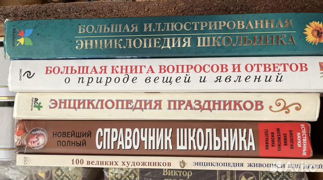 Детская энциклопедия, Справочник школьника