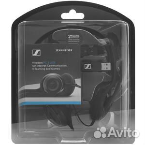 Гарнитура Sennheiser Pc 8 Usb Black Проводные науш