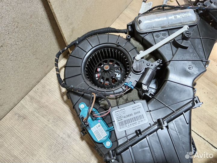Печка задняя в сборе audi q7 4l