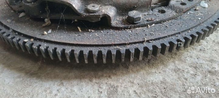 Сцепление с маховиком ибородой с двигателя на УАЗ