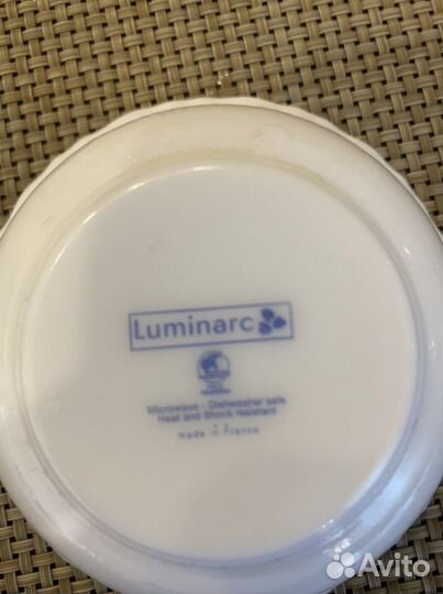 Сервиз Хайта, тарелки, стакан хрустальный